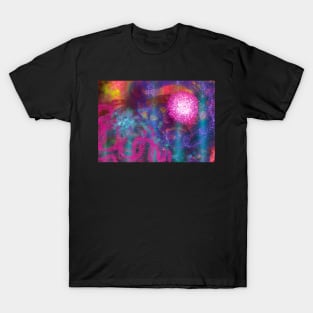 Purple Sparkle Space T-Shirt